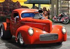 Hot Rod Art Print By Larry Grossman Willys Or Won t She