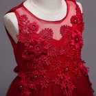 Kids Flower Girls Tulle Party Dress Bridesmaid Pagent Chrismas Princess Gown