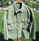 Wwii Us Army Hbt 13 Star Jacket   Trousers Uniform Size 46 Reproduction