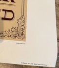 Rare Disneyland Mark Twain Riverboat Frontierland Poster     Limited Edition Of 10