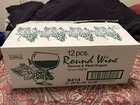 Libbey 8414  Clear Round Wine Glass Set Of 12 Nos Stem Charms Verres