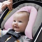 Pro Goleem Car Seat Head Support Infant  Soft Infant A Pink And Gray 
