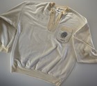 Vtg 80s Adidas Tennis Quarter Zip Sweatshirt Rare West Germany Euro Tag Size 50