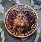 Sexy Demoness Reign Of Shadows Coin 1oz  999 Copper W Capsule   Tiny Mintage 
