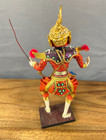 Vintage Asian Thailand Bangkok Thai Rama Khon Lakhon Art Folk Dance Doll Figure