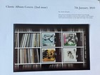 Gb Qeii 2010 Classic Album Covers  2nd Issue  Set In Booklet Panes Sg 3009-3018