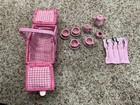 Kids Tea Party Set 17 Piece Pink Polka Dot