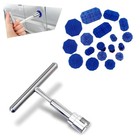 19 Pcs Car Dent Puller Kit  Dent Removal Tools With T-shape Puller  Paintless