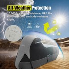 600d Waterproof Motorcycle Cover For Harley Touring Road Glide Street Glide