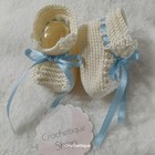 Handmade Crochet Baby Booties
