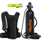 1 9l Portable Scuba Diving Tank Set lung Tank For 30-35 Min Underwater Diving