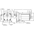 Dayton 6z075 Ac Gearmotor  100 In-lb Max  Torque  4 5 Rpm Nameplate Rpm  115v