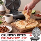 Baker s Friend Electric Quesadilla Maker With Extra Standard  Graphite Black 