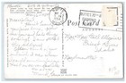 1954 Jenny Lake In The Heart Of Teton And Rawhide Motel Jackson Wyoming Postcard