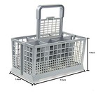 Yours Dishwasher Silverware Cutlery Basket Fits Kenmore  Whirlpool  Grey 