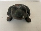 Antique Cast Iron Frog Doorstop Garden Decor 6 In Heavy