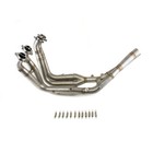 For Bmw S1000rr 2019-2025 S1000r 2019-2025 Exhaust Tips Mid Pipe Stainless Steel