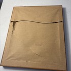 Beautiful Vintage Hand Stitched Crewel Embroidery Pansies Floral Framed Art