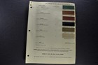 1962 Rambler Paint Chip Colors Sheets Classic Ambassador American Nice Original