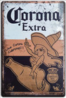 Us Vintage Retro Tin Sign Door Wall Decor Metal Bar Pub Poster Corona Extra Girl