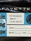 Lafayette Magnetic Recording Tape 1200 Ft 1 5 Mil Acetate Reel Sealed Vtg
