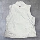 Womens Polo Golf Ralph Lauren White Windbreaker Style Vest Xl