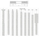 M3 M4 M5 M6 Double End Threaded Stud Bar Rod Bolts A2 Stainless Steel Screws