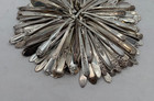 Lot Of 200 Assorted Silverplate Flatware Shorter  Salad Forks Handles - Lot 5