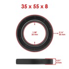Caltric 92049-1298 Oil Seal For Kawasaki Drive Shaft Seal 920491298 Tc 35x55x8