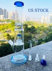 15   Heavy Glass Bong Smoking Hookah Percolate Thick Water Tobacco Pipe 2 2lb