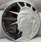 2026 S Enduring Liberty  999 Siiver Half Doilar Deep Cameo C0in