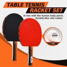 Professional Table Tennis Paddles Advance Intermediate Ping Pong Paddle Set Of 2