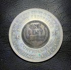 1930 Lincoln Wheat Cent Encased Token