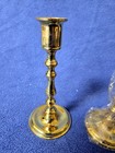 Vintage Solid Brass 7 Inch Candlestick Holders Set Of 2 Nib