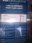 Trex Aluminum Post Cap Light  Black