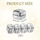 4 Pcs Magnetic Purse Feet Square Multiuse Magnets Handbags Bottom Silver