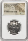 Lifetime Issue Tetradrachm Alexander The Great Iii 336-323 Bc Silver Macedon Ngc