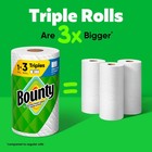 Bounty Paper Towels Select-a-size White  6 Triple Rolls  123 Sheets Per Roll