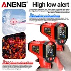 Infrared Thermometer Lcd Digital Non-contact Laser Ir Temperature Gun Temp Meter
