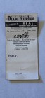 Dixie Kitchen Omaha Nebraska Kansas City Missouri Vintage Matchbook Cover 2