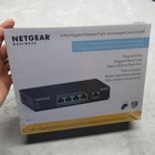 Samsung Netgear 5-port Gigabit Ethernet Poe  Unmanaged Switch 63w Sealed Nwb