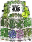 Culinary Herb Seeds Variety Pack - 12 Heirloom Non-gmo Indoor outdoor Garden