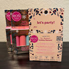 Eos Holiday Lip Balm Set Of 4     Four Total Packs bulk     New sealed