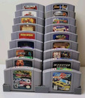Video Game Cartridge Display Stand For N64 Games   18 Game Display