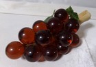 Vintage 1970   s Lucite Acrylic Grape Bunch Mid Century Modern