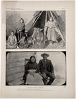 1891 Blackfeet Sioux Indians - Montana Native Americans Printed Photo