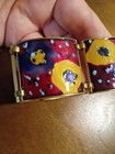 Enamel Bracelet Mid Century Modern Vintage Copper Modernist Artisan Retro Mcm