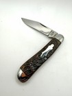Clauss Fremont Ohio Reverse Dogleg Jack Knife Beautiful Roger   s Bone