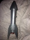 Vtg 1957 Rocket Ship Mechanical Coin Bank Space Age Collectible