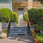 Handrails For Outdoor Steps Iron Wood-grain  Stair Railing For 3-4 Steps